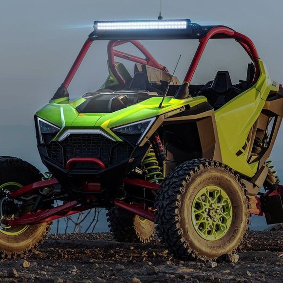 2022 - 2024 Polaris RZR Pro R 2/4 Roof 32" Straight LED Light Bar Kit - WeiSen - 80101028+70202003+80206007