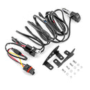 2022 - 2024 Polaris RZR Pro R Roof 32" Curved LED Light Bar Mount + Wiring Harness w/ Pulse Busbar - WeiSen - 80101029+80206007
