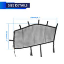 2022 - 2024 Polaris RZR PRO R UTV Soft Side Window Net Sunshade Mesh - WeiSen - 80313001