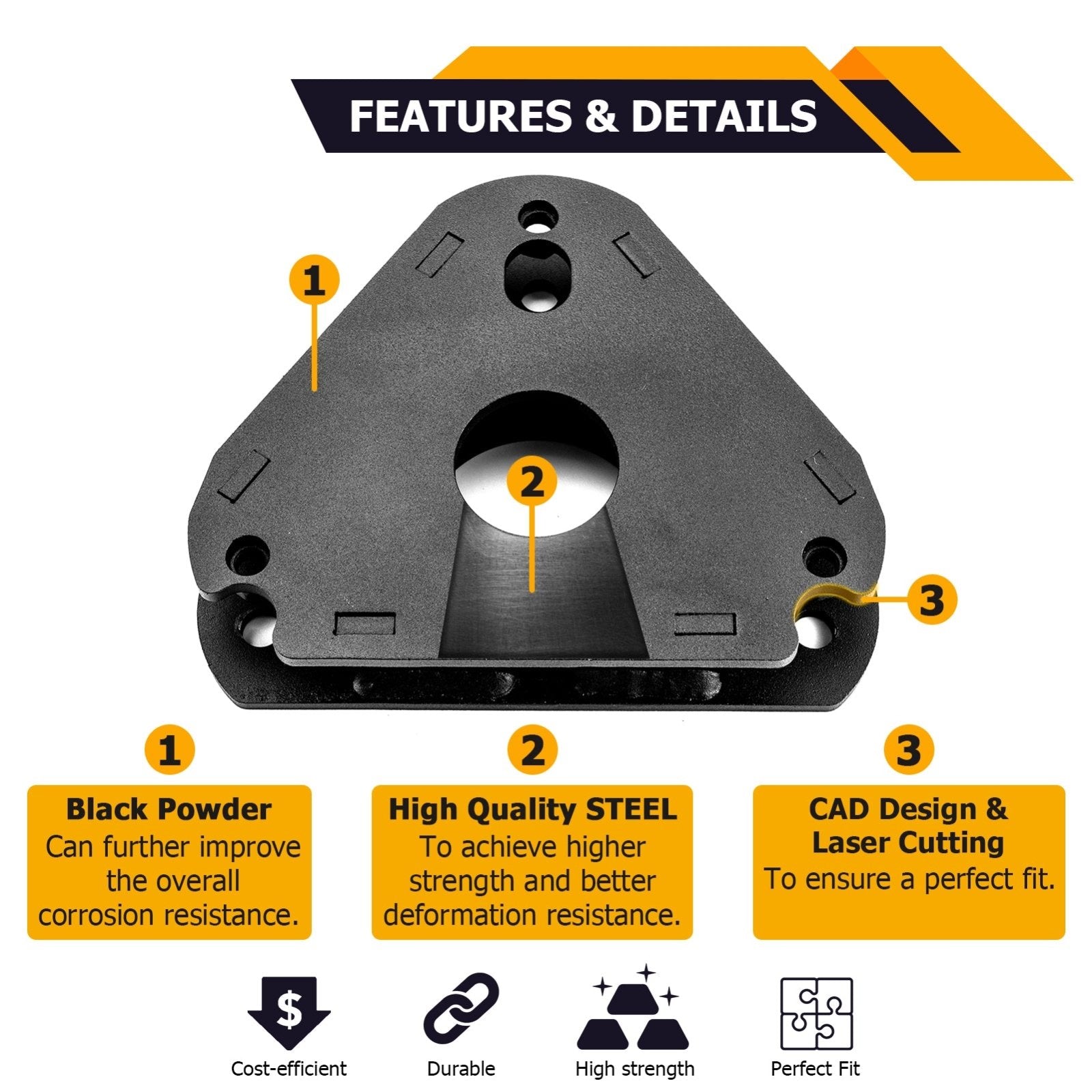 2022+ Ford 1st Gen Maverick 4WD Heavy Duty Steel Front & Rear 2" Full Suspension Lift Kit - Weisen