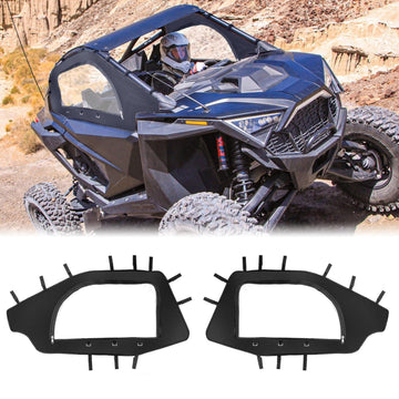 2022+ Polaris RZR Pro R 2 Seat UTV All - Weather Soft Upper Door Window | Zipper Lock - WeiSen - 80307011
