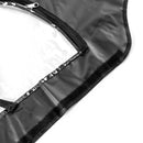 2022+ Polaris RZR Pro R 2 Seat UTV All - Weather Soft Upper Door Window | Zipper Lock - WeiSen - 80307011