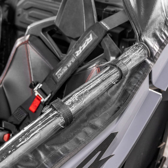 2022+ Polaris RZR Pro R 2 Seat UTV All - Weather Soft Upper Door Window | Zipper Lock - WeiSen - 80307011
