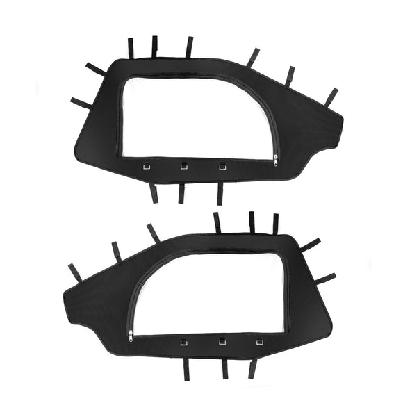 2022+ Polaris RZR Pro R 2 Seat UTV All - Weather Soft Upper Door Window | Zipper Lock - WeiSen - 80307011