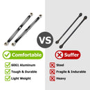 2022+ Polaris RZR Pro R 2/4 Heavy - Duty 6061 Aluminum Rear Sway Bar Links #1544145 - WeiSen - 80402005