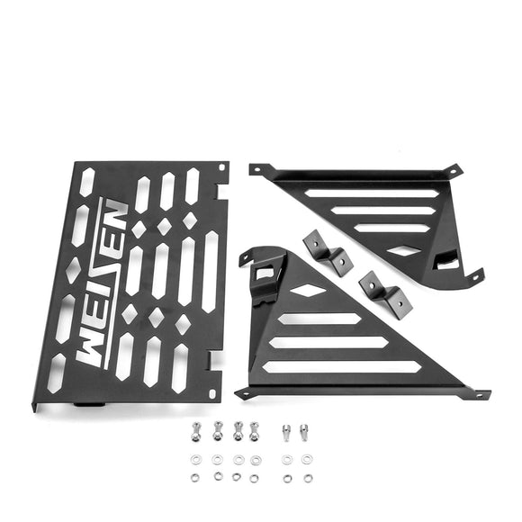 2022+ Polaris RZR PRO R 2/4 Heavy Duty Steel Molle Rear Cargo Bed Extender Tailgate Enclosure - WeiSen - 80304010