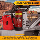 2022+ Polaris RZR PRO R 2/4 Heavy Duty Steel Molle Rear Cargo Bed Extender Tailgate Enclosure - WeiSen - 80304010