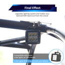 2022+ Polaris RZR Pro R 2/4 Heavy Duty Steel Rear LED Cube Light Mount Bracket - WeiSen - 80104009