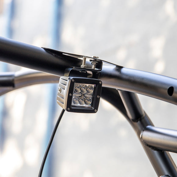 2022+ Polaris RZR Pro R 2/4 Heavy Duty Steel Rear LED Cube Light Mount Bracket - WeiSen - 80104009