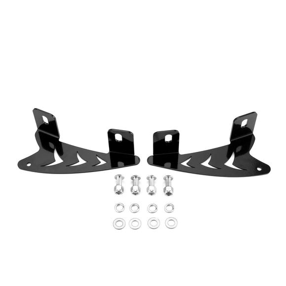 2022+ Polaris RZR Pro R 2/4 Upper Windshield 32" Straight LED Light Bar Mount Bracket - WeiSen - 80101028