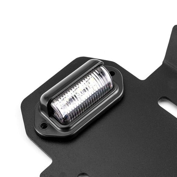 2022+ Polaris RZR PRO R 2/4 UTV License Plate Mounting Bracket W/ LED Light - WeiSen - 80203009