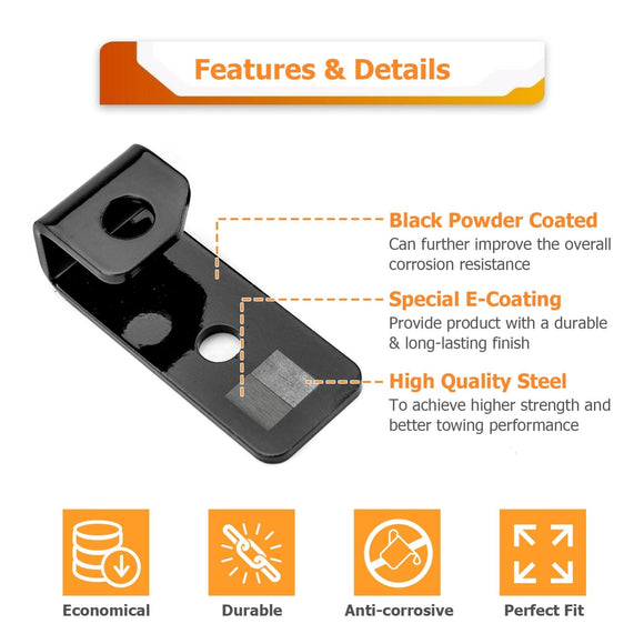 2022+ Polaris RZR Pro R Rear 18W LED Work Light Pod Mounting Bracket Wiring Harness Kit - WeiSen - 80104009+70201005+80206009