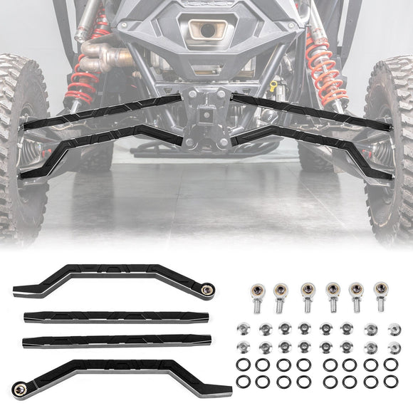 2022+ Polaris RZR Pro R / Turbo R High Clearance Billet Aluminum Rear Radius Rods - WeiSen - 80406001