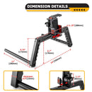 2022+ Polaris RZR PRO XP Turbo R Pro R CNC 6061 Aluminum UTV Front Passenger U - Grab Handle - WeiSen - 80302005