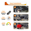 2022+ Toyota Tundra 2023+ Sequoia V6 3.4L Bolt - On Heavy - Duty Steel Front Tow Hooks - WeiSen - 70304022