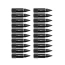 20x Black 14x1.5 Spike Lug Nuts for Chevrolet Silverado 1500 Sierra 1500 Tahoe Suburban - WeiSen - 70308001