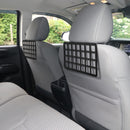 2nd & 3rd 2005 - 2023 Toyota Tacoma 2Pcs MOLLE Panel Seat Headrest Storage Metal Shelf - WeiSen - 70120010