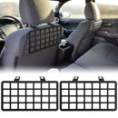 2nd & 3rd 2005 - 2023 Toyota Tacoma 2Pcs MOLLE Panel Seat Headrest Storage Metal Shelf - WeiSen - 70120010