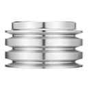 3 Groove 3V Crankshaft Pulley V - Belt for 1969 - UP Small Block Ford 302 351w 351C 351W 351M 400 V8 5.0L - WeiSen - ZT204 - B