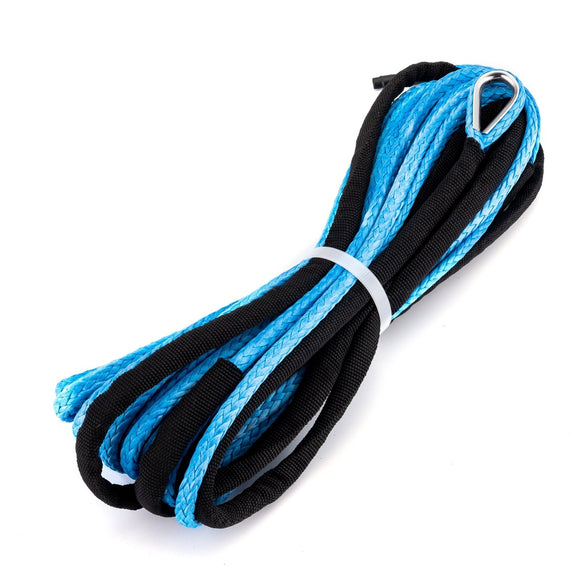 3/16" x 50' Synthetic Winch Line Cable Rope 7000LBs for ATV UTV Winch - WeiSen - 80310008