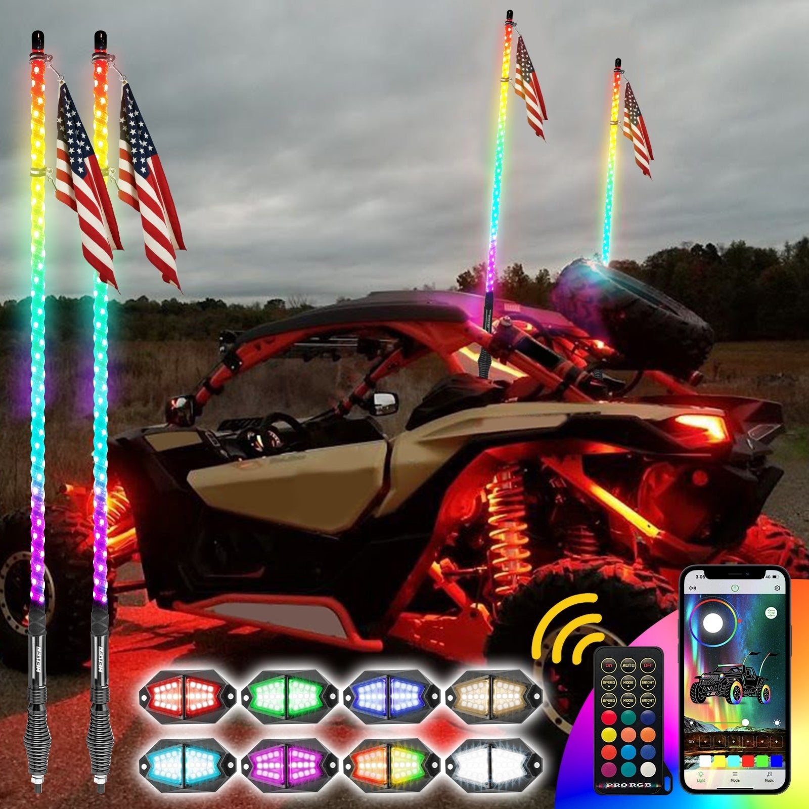LED Whip Light | Weisen