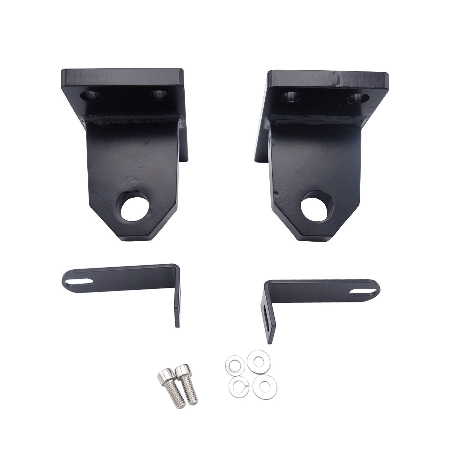 4th Gen 2010-2019 Dodge RAM 2500/3500/4500 Tow Hooks & 32'' LED Light Bar Mount Bracket - Weisen