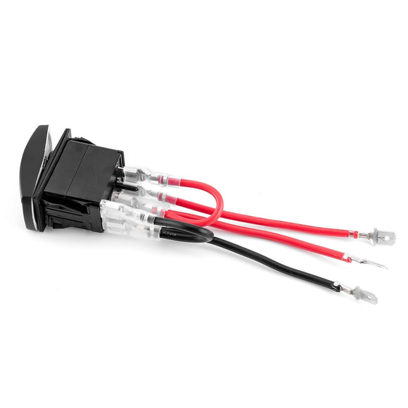 5 Pin On - Off Rear Lights Rocker Switch Universal for Trucks Cars Boats UTV ATV - WeiSen - 70204036