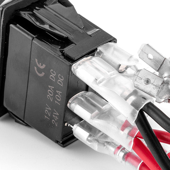 5 Pin On - Off Rear Lights Rocker Switch Universal for Trucks Cars Boats UTV ATV - WeiSen - 70204036