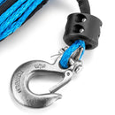 5/16" x 50' 8500LBs Synthetic Winch Rope + Hook + Stopper for ATV UTV SUV Truck Winch - WeiSen - 80310010+80310012+80310015