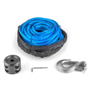 5/16" x 50' 8500LBs Synthetic Winch Rope + Hook + Stopper for ATV UTV SUV Truck Winch - WeiSen - 80310010+80310012+80310015