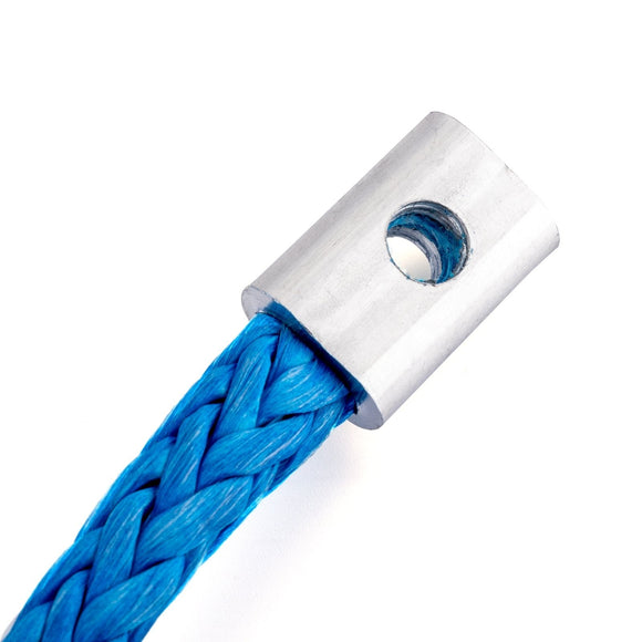 5/16" x 50' Synthetic Winch Line Cable Rope 8500LBs for ATV UTV SUV Truck Boat - WeiSen - 80310010