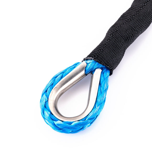 5/16" x 50' Synthetic Winch Line Cable Rope 8500LBs for ATV UTV SUV Truck Boat - WeiSen - 80310010