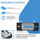 6" Winch Roller Fairlead Cable Guide for 4000 - 5500 LBS Jeep SUV UTV Truck Winch - WeiSen - 80310006