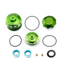 6061 Aluminum Oil Fuel Fill Filter Cap Kit for 2003 - 2007 Ford Powerstroke 6.0L F250/F350 Super Duty - WeiSen - 70507001