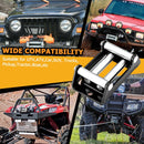 ATV UTV 4 - Way 4 - 1/4" Winch Roller Fairlead Cable Guide for 3000 - 4000 LBS - WeiSen - 80310005