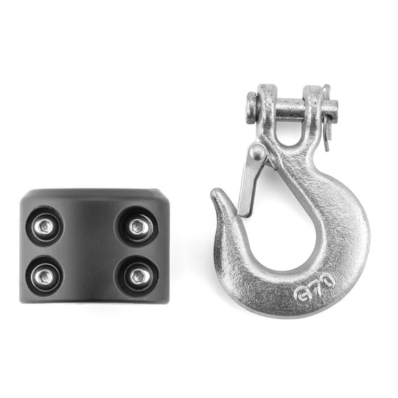 ATV UTV Universal Winch Stopper & 1/4" Winch Rope Tow Hook - WeiSen - 80310012+80310013