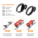 Cam Am Kawasaki Yamaha 1" - 2" Tubes Roll Cage Quick - Release Fire Extinguisher Holder Bracket - WeiSen - 80120012