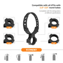 Cam Am Kawasaki Yamaha 1" - 2" Tubes Roll Cage Quick - Release Fire Extinguisher Holder Bracket - WeiSen - 80120012