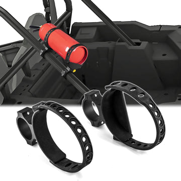 Cam Am Kawasaki Yamaha 1" - 2" Tubes Roll Cage Quick - Release Fire Extinguisher Holder Bracket - WeiSen - 80120012