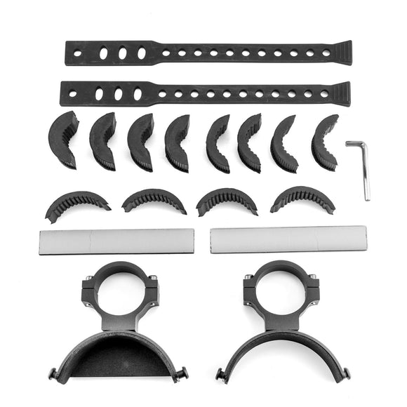 Cam Am Kawasaki Yamaha 1" - 2" Tubes Roll Cage Quick - Release Fire Extinguisher Holder Bracket - WeiSen - 80120012