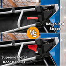 Black / Red Aluminum Door Handle Latches for 2017 - 2024 Can - Am Maverick X3 W/ Doors - WeiSen - 80307001