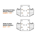 2017 - 2024 Can - Am Maverick X3/X3 Max Front Bumper Winch Heavy Mount Plate Kit - WeiSen - 80106006