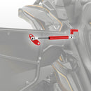 Can Am Maverick X3 / X3 MAX 2017 - 2024 Anodized Red Aluminium Door Opener Kit - WeiSen - 80307008