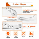 Chevy Big Block 396 427 454 EWP LWP Alternator Bracket 6061 Billet Aluminum - WeiSen - 70520007