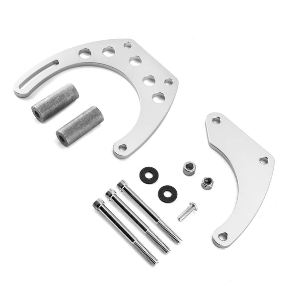 Chevy Big Block 396 427 454 EWP SWP Aluminum Alternator Bracket Kit - WeiSen - 70520006