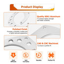 Chevy Big Block 396 427 454 EWP SWP Aluminum Alternator Bracket Kit - WeiSen - 70520006