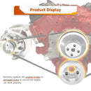 Chevy Big Block 396 427 454 Long Water Pump+Crankshaft+Alternator Pulley Kit - WeiSen - 70505014