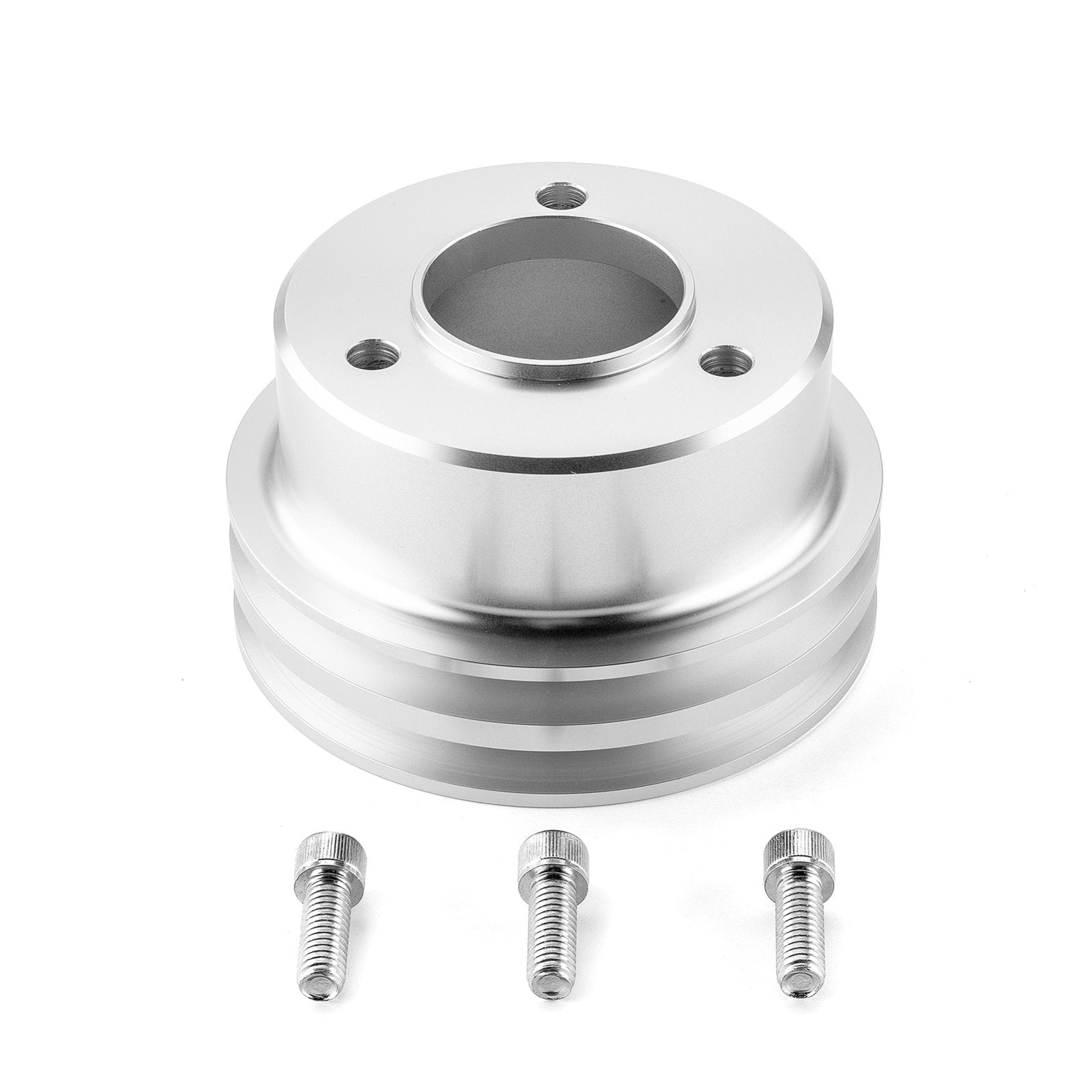 Chevy Big Block Billet Aluminum Crankshaft Pulley 2V Long Water Pump - Weisen