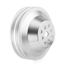 Chevy Big Block Billet Aluminum Water Pump Pulley 2 Groove Short Water Pump - WeiSen - 70505009