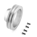 Chevy Big Block Billet Aluminum Water Pump Pulley 2 Groove Short Water Pump - WeiSen - 70505009